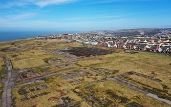 A general view of the former Woodhouse Colliery site where West Cumbria Mining (WCM) were seeking approval