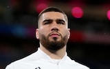 George Martin of England looks on prior to the Rugby World Cup France 2023 match between England and South Africa at Stade de France on October 21, 2023 in Paris, France