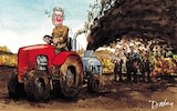 Davey Cartoon IHT Keir Starmer's Farmers Tax