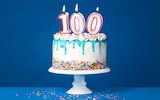 100th birthday cake 