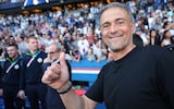 Luis Enrique celebrates winning Ligue 1