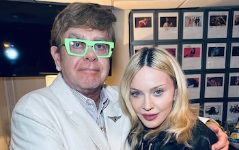 Elton John and Madonna