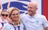 Arjan Veurink and Sarina Wiegman