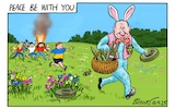 Blower cartoon, April 16