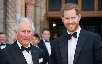 King Charles and Prince Harry